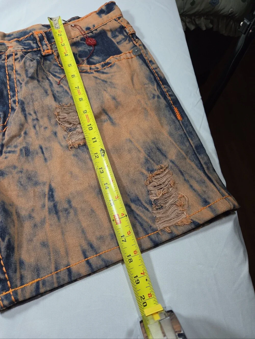 Vtg True Religion Super T World Tour shorts mens 40 Y2K/2000s Cyber Grunge